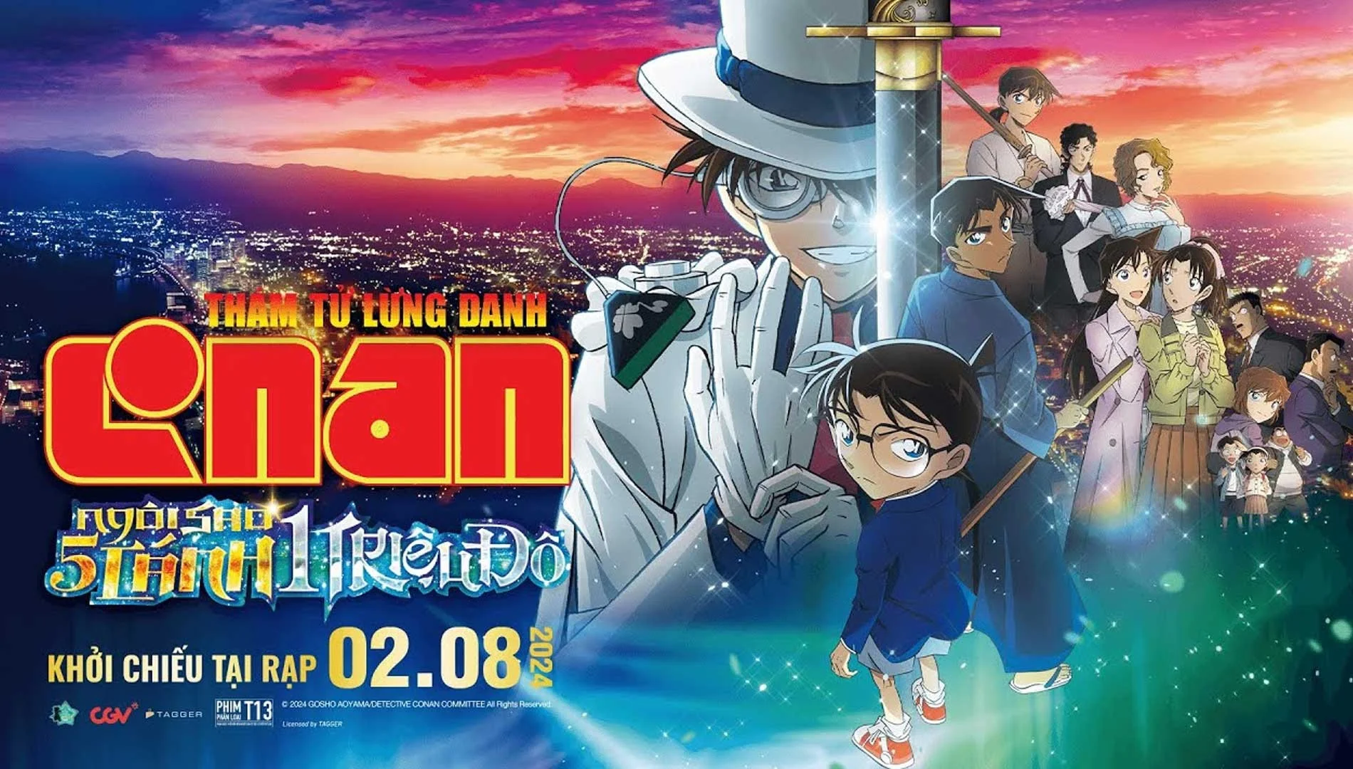 Thám Tử Lừng Danh Conan: Ngôi Sao 5 Cánh 1 Triệu Đô